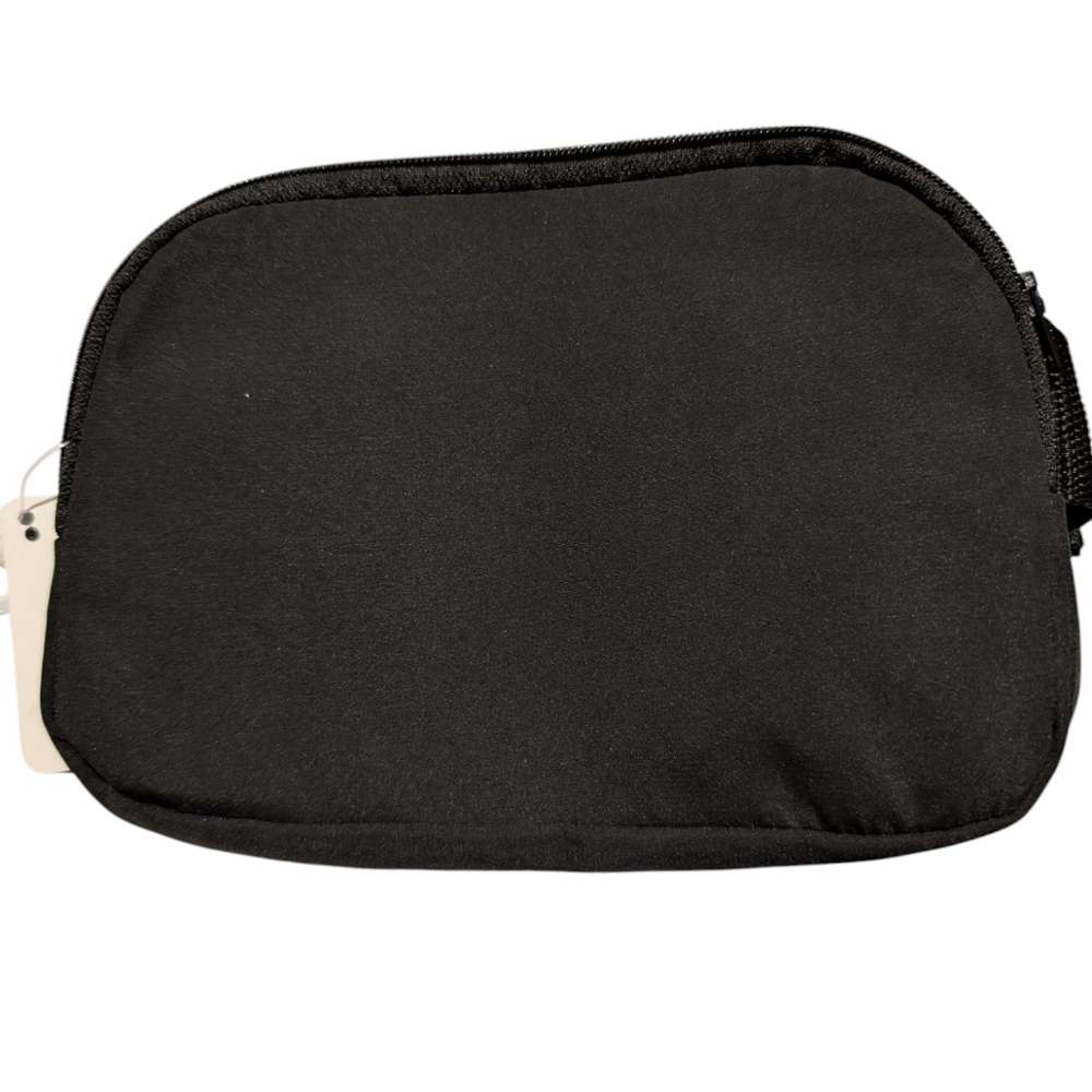 Simple and Convenient Black Fanny Pack Waist Pouch